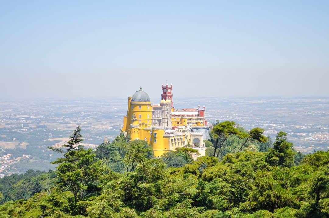 Pena Palace in Sintra, Portugal | The best day trip from Lisbon | How to spend one day in Sintra, Portugal