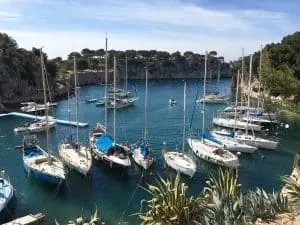 Port Mio hiking Les Calanques near Cassis, France
