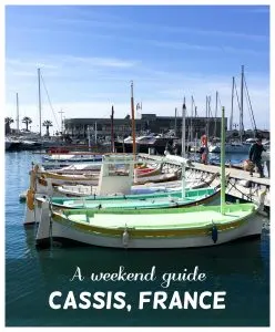 A perfect weekend in the most charming port town in Southern France. Quaint streets, delicious pastries, the best market I've ever seen, crystal blue waters, amazing hiking, the list goes on and on! | #cassis #france #travel #europe