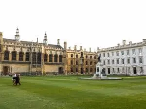 King's College at University of Cambridge, England