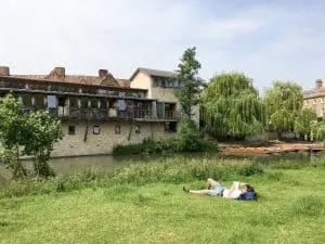 Churchill College at the University of Cambridge, England