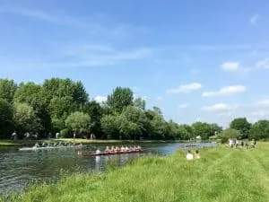River Cam in Cambridge, England