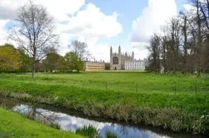 King's College Chapel in Cambridge, England