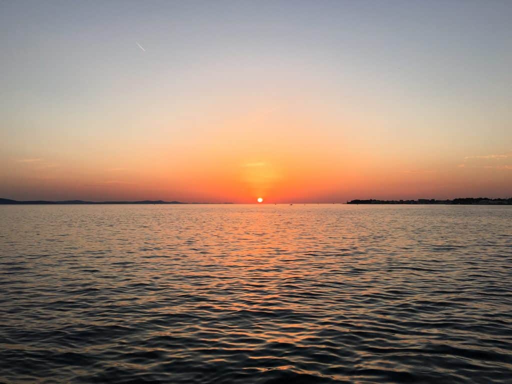 Sunsets in Zadar, Croatia