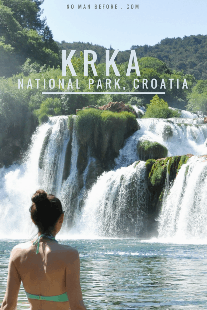 Swimming in Krka National Park, Croatia | Skradinski Buk Waterfalls #croatia #europe 