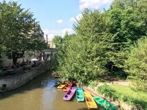 River Isis in Oxford, England