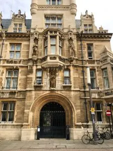 Gonville and Caius College at Cambridge University, England | Each college has it's own deep history, unique architecture, and stunning grounds and gardens to explore.