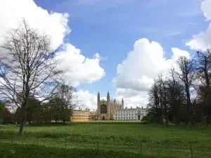 King's College at University of Cambridge, England