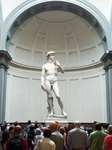 We were only in Florence for a day, so we focused on the must sees. We stuck to the Ds (the David and the Duomo), the Gs (Giotto's bell tower and gelato) and the Ps (Michelangelo Piazza and pizza).