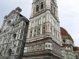 We were only in Florence for a day, so we focused on the must sees. We stuck to the Ds (the David and the Duomo), the Gs (Giotto's bell tower and gelato) and the Ps (Michelangelo Piazza and pizza).