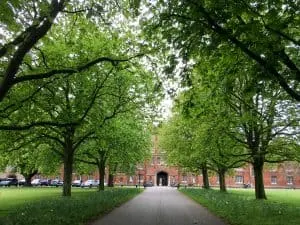 Jesus College at Cambridge University, England | Each college has it's own deep history, unique architecture, and stunning grounds and gardens to explore.