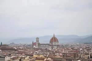 We were only in Florence for a day, so we focused on the must sees. We stuck to the Ds (the David and the Duomo), the Gs (Giotto's bell tower and gelato) and the Ps (Michelangelo Piazza and pizza).