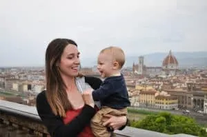 We were only in Florence for a day, so we focused on the must sees. We stuck to the Ds (the David and the Duomo), the Gs (Giotto's bell tower and gelato) and the Ps (Michelangelo Piazza and pizza).