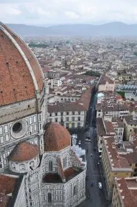 We were only in Florence for a day, so we focused on the must sees. We stuck to the Ds (the David and the Duomo), the Gs (Giotto's bell tower and gelato) and the Ps (Michelangelo Piazza and pizza).