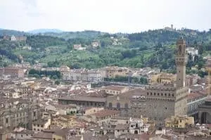 We were only in Florence for a day, so we focused on the must sees. We stuck to the Ds (the David and the Duomo), the Gs (Giotto's bell tower and gelato) and the Ps (Michelangelo Piazza and pizza).