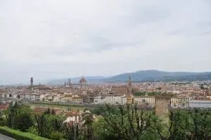 We were only in Florence for a day, so we focused on the must sees. We stuck to the Ds (the David and the Duomo), the Gs (Giotto's bell tower and gelato) and the Ps (Michelangelo Piazza and pizza).