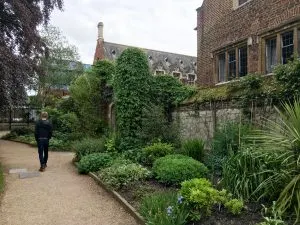 Pembroke College at Cambridge University, England | Each college has it's own deep history, unique architecture, and stunning grounds and gardens to explore.