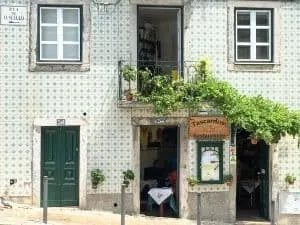 Tasca in Lisbon, Portugal