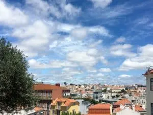 Miradouro de S&atilde;o Pedro de Alcantara in Lisbon, Portugal