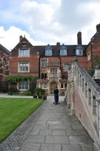 Selwyn College at Cambridge University, England | Each college has it's own deep history, unique architecture, and stunning grounds and gardens to explore.