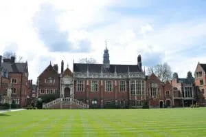 Selwyn College at Cambridge University, England | Each college has it's own deep history, unique architecture, and stunning grounds and gardens to explore.