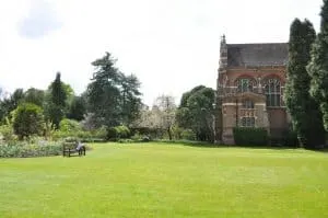 Selwyn College at Cambridge University, England | Each college has it's own deep history, unique architecture, and stunning grounds and gardens to explore.