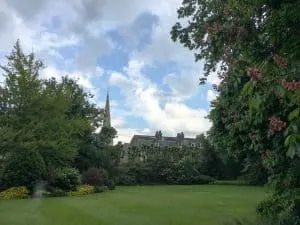 Sidney Sussex at Cambridge University, England | Each college has it's own deep history, unique architecture, and stunning grounds and gardens to explore.