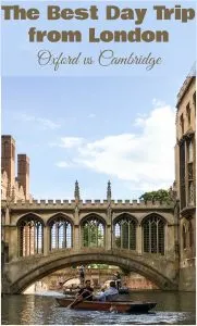 The Best Trip from London: Oxford vs Cambridge
