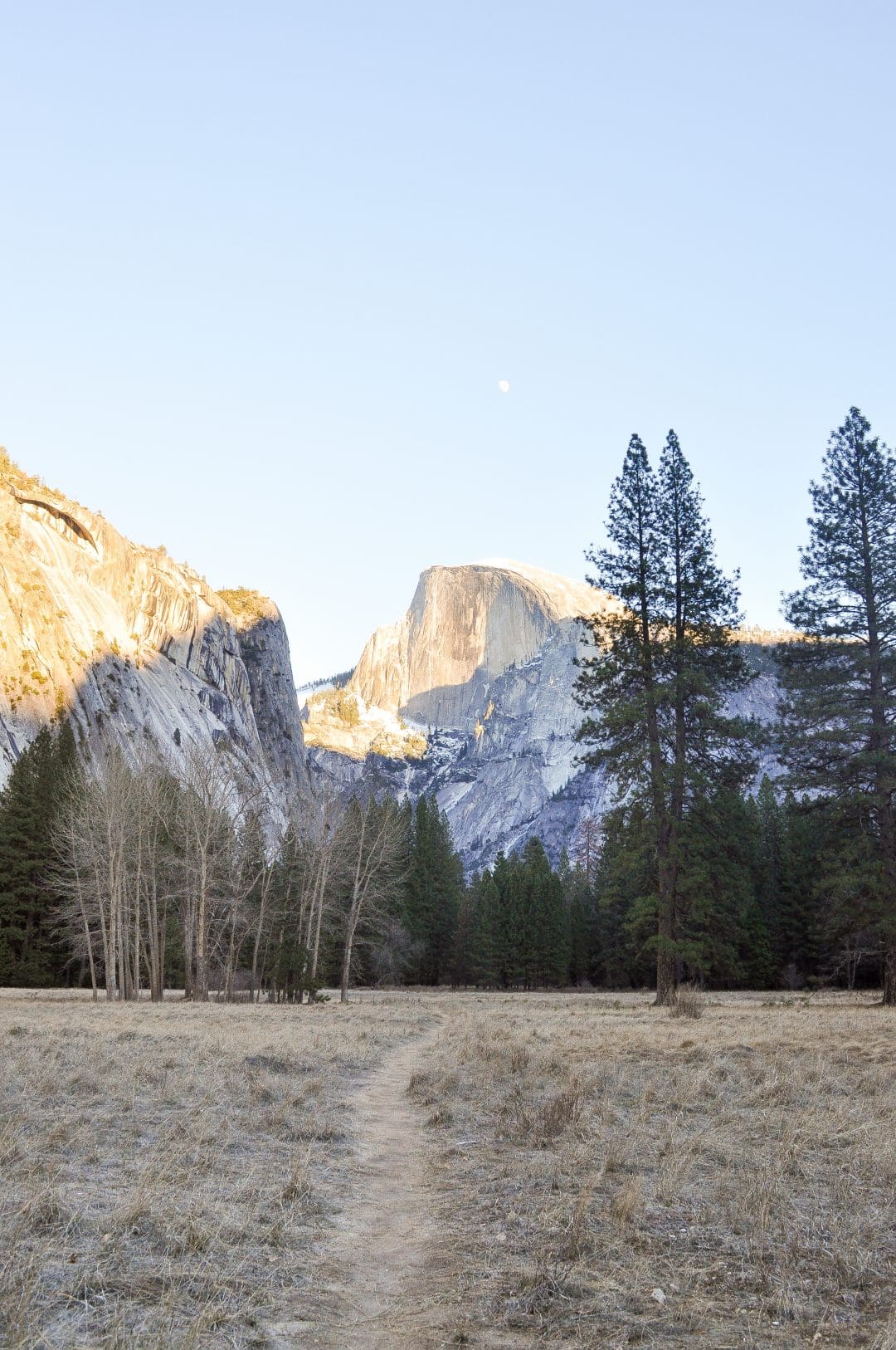 Cook's Meadow in Yosemite Valley Hiking in Yosemite National Park
