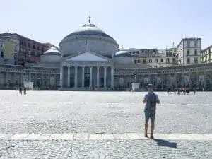Piazza del Plebiscito in Naples, Italy | Why You Can't Visit Italy and Skip Naples