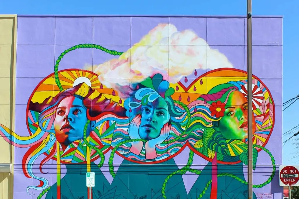 A Weekend Getaway to Tucson, Arizona | Where to stay, hike, play and eat in Tucson | Mural by Jessica Gonzalez in downtown Tucson