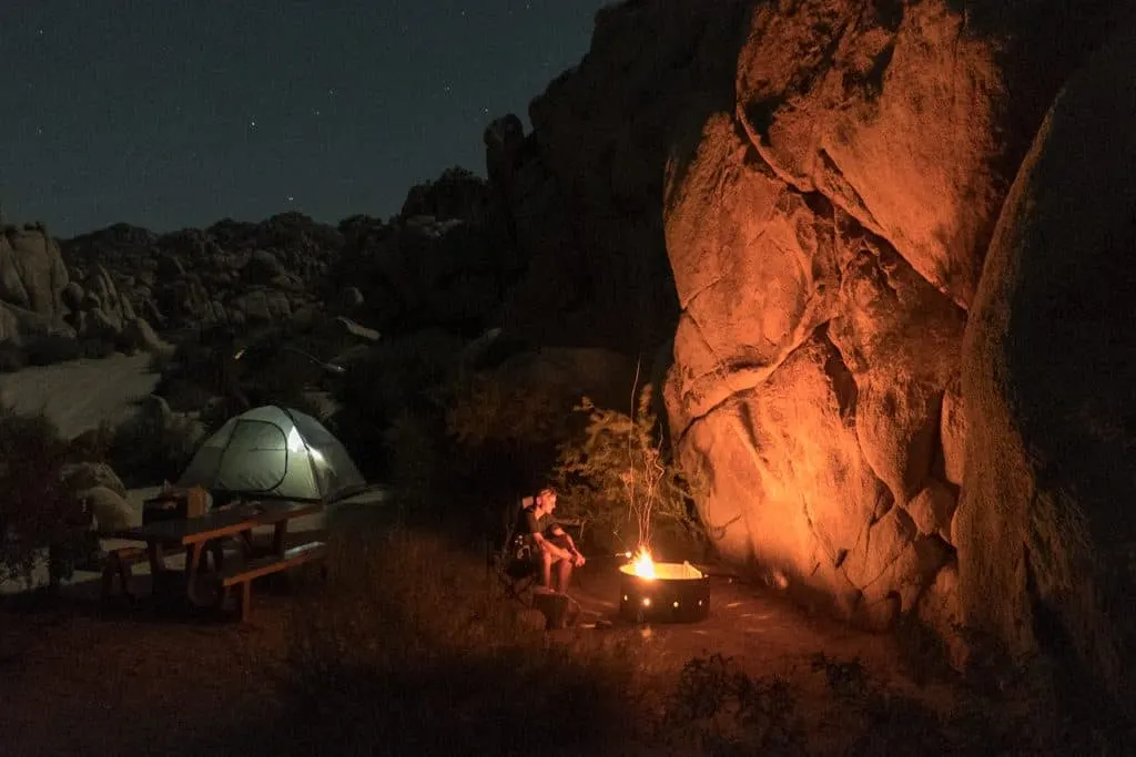 Summer Camping in Joshua Tree National Park, California | Indian Cove Campground