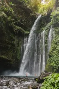 20 Photos to Inspire You to Visit Lombok | Waterfall Tiu Kelep in Lombok, Indonesia