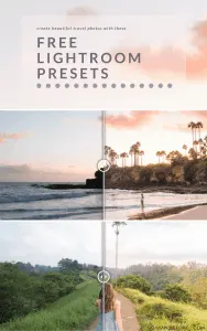 Free Adobe Lightroom Presets for Travel Photos