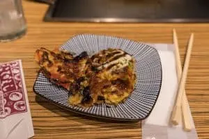 The Best Japanese Street Food in Tokyo's Shibuya Neighborhood | A Tokyo Food Tour with Arigato Food Tours | Making our own Okonomiyaki