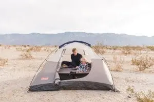 Dispersed Camping in Anza Borrego Desert State Park