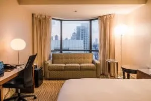 Stay near Union Square, right in the heart of San Francisco at the Parc 55 | Spacious room at the The Parc 55 San Francisco, A Hilton Hotel
