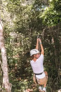 Ziplining through the Jungle in Tulum | Sea Turtles, Cenotes and Ziplining: A High-Adventure Tulum Excursion with Edventure Tours Tulum