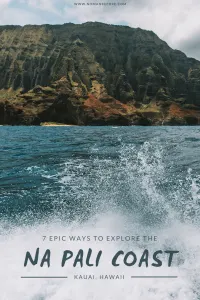 7 Epic Ways to Explore Kauai&rsquo;s Na Pali Coast &ndash; by Sea, Air and Land | Get up in the air, out on a boat, or log some miles on the trails to explore Kauai's magical Na Pali Coast | #hawaii #kauai #napali #boat #helicopter #hikes #hiking