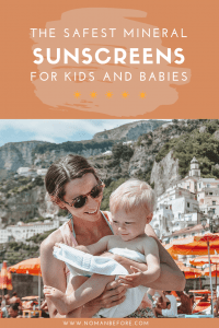 The Safest Mineral Sunscreens for Kids and Babies | We've researched and tested sunscreens to find the best natural sunscreens for kids and babies. These brands use don't use harmful chemicals; they use only non-nano zinc oxide, which is both effective and gentle. These mineral sunscreens are both good for kid's skin and the environment | #sunscreen #kids #babies #ecofriendly #mineral #natural