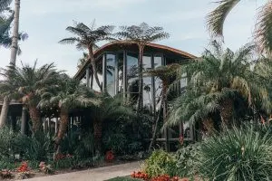 Lobby of the Paradise Point Resort & Spa in San Diego, California