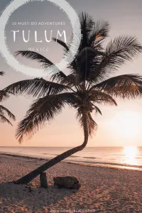 10 Must-Do Adventures in Tulum, Mexico | You could spend your time in Tulum, Mexico kicking back, relaxing and doing nothing but burying your toes in the powdery white sand and gazing out to the unreal shades of ocean blue. Or, you could explore incredible underground caves, SUP board through lagoons and mangrove forests, and zip line through the Mayan jungle. Don't miss the 10 best things to do in Tulum, Mexico | #tulum #mexico #travel #adventure #cenotes