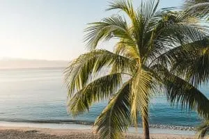 Bucerias Beach in Riviera Nayarit, Mexico