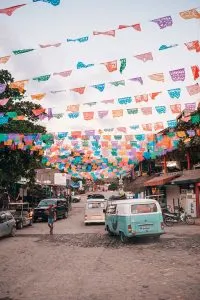 Exploring the colorful town of Sayulita in Riviera Nayarit, Mexico