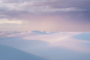 Cotton Candy Skies and Dunes in White Sands National Monument in New Mexico