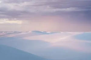 Cotton Candy Skies and Dunes in White Sands National Monument in New Mexico