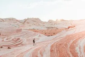 Sunset at Fire Wave in Valley of Fire State Park
