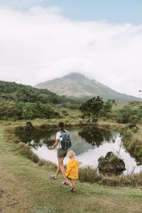 Hiking the 1968 trail with views of Arenal Volcano | 9 epic things to do in La Fortuna, Costa Rica