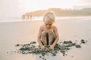 Playa Espadilla right outside of Manuel Antonio National Park in Costa Rica