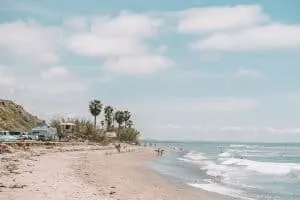 San Onofre State Beach near San Clemente, CA